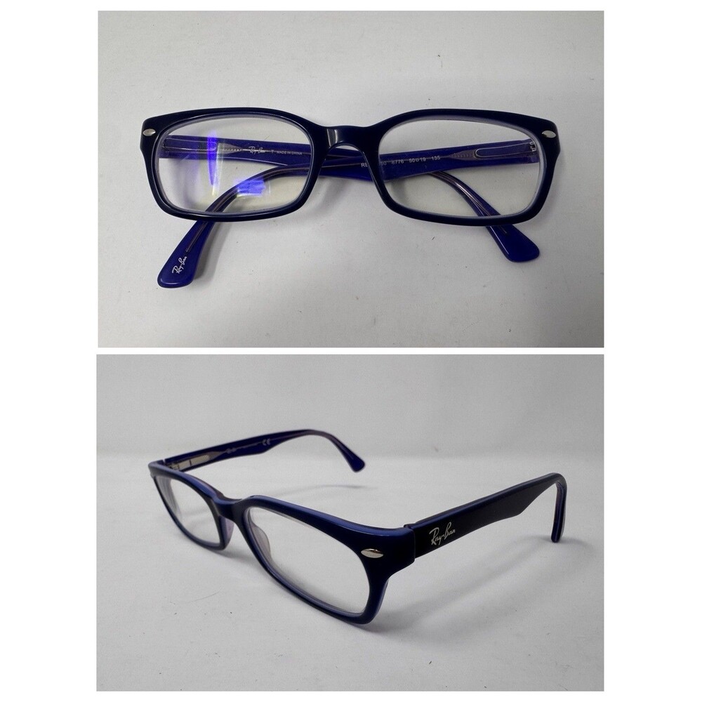 Ray-Ban RB5150 Eyeglass Frames Only 50-19-135 Blue 5776 Hard To Find Color